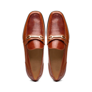 Marco Di Milano Ravello Cognac Leather Oxfords