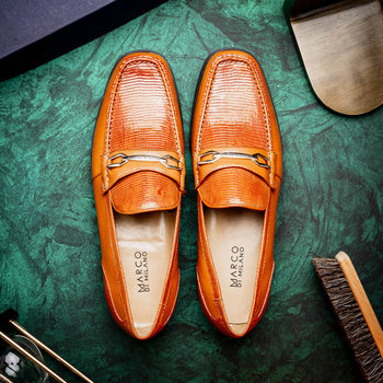 Marco Di Milano Ravello Honey Leather Shoes