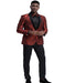 Red Shawl Lapel Slim Fit Tuxedo Dinner Jacket For Men