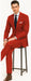 Red Linen Suit for Every Occasion