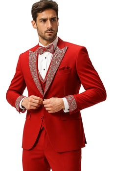 Red Prom Tuxedo