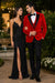 Mens Designer Velvet Tuxedo Jacket in Red