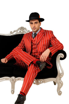  Red & White Pinstripes 