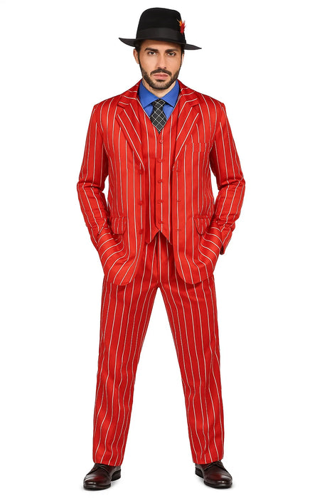  Red & White Pinstripes 