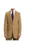 Tan Mens Winter Blazer - Cashmere and Winter Fabric Dress Jacket $99UP