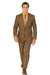 Renaissance Collection - Regular Fit 3 Piece Suit Chestnut