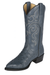 Blue Ostrich Cowboy Boots J-Toe