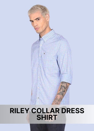Riley Collar Dress Shirt – Distinctive Collar for a Modern Touch