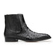 Belvedere Roger Ostrich Quill Dress Boot – Black