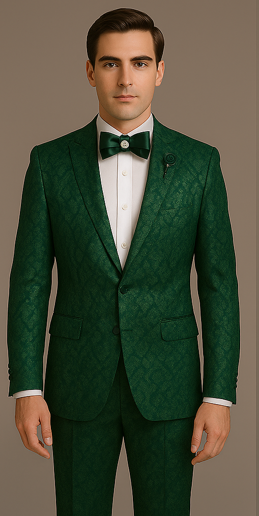 Rossi Man Leo RM1904 – Modern Men's Suit | Sharp & Stylish Formal Wear Modern Fit