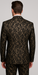 Rossi Man LEO RM1901 – Gold & Black Designer Tuxedo for Men | Slim Fit
