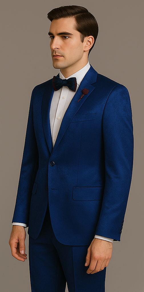 Rossi Man Leo Suit RM1906 – Modern Slim Fit 2-Piece Suit for Men | Stylish Formal Wear