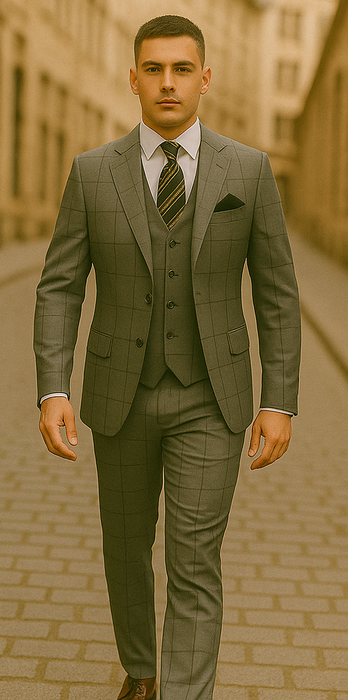 Rossi Man Men's Dress Suit – Classic Rossiman Formalwear for Timeless Style