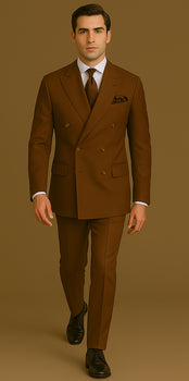 Rossi Man Milano RM1373 – Men's Slim Fit 3-Piece Suit | Modern Formal