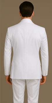 Rossi Man Milano RM1374 – Men's Modern 3-Piece Suit | Stylish Formal Wear Set