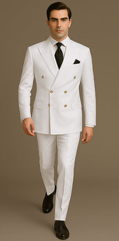 Rossi Man Milano RM1374 – Men's Modern 3-Piece Suit | Stylish Formal Wear Set