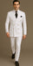 Rossi Man Milano RM1374 – Men's Modern 3-Piece Suit | Stylish Formal Wear Set