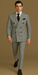 Rossi Man Milano RM1588 – Men's Modern 3-Piece Slim Fit Suit | Stylish Formal Outfit