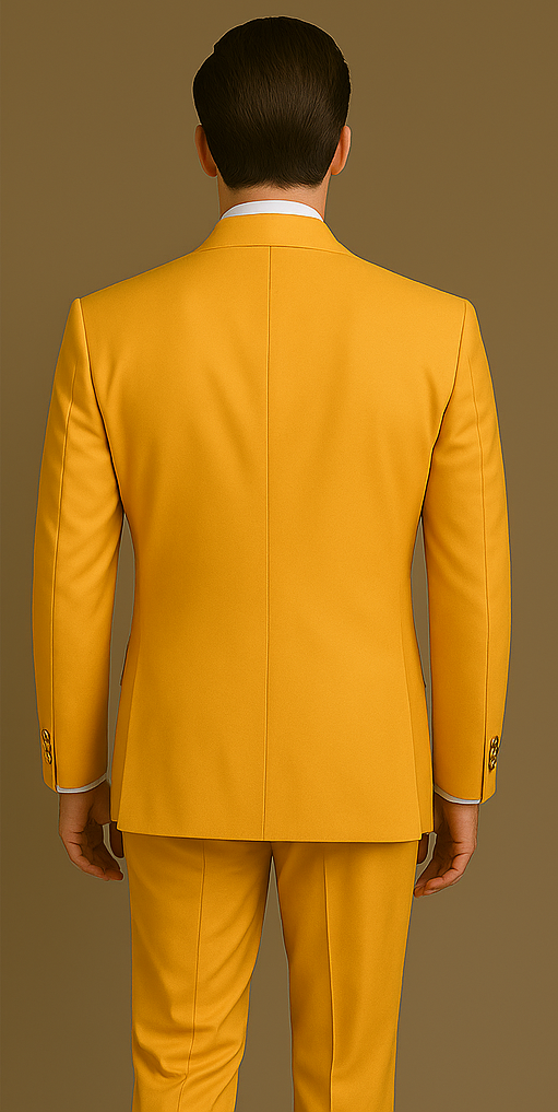 Rossi Man Milano RM1772 – Men's Tailored 3-Piece Suit | Modern Formal Wear Set Modern Fit