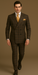 Rossi Man Milano RM1789 – Modern 3-Piece Men's Suit |  Formal Wear