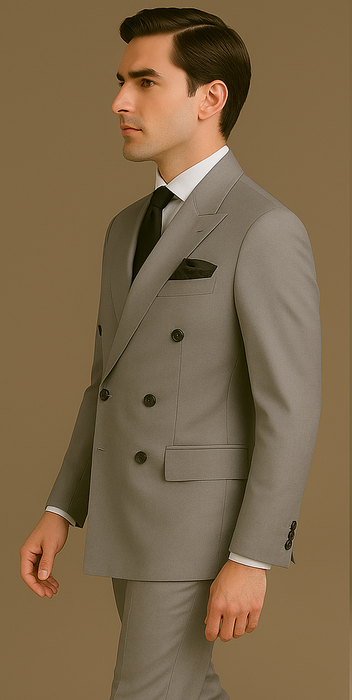 Rossi Man RM1178 – Milano Collection Slim Fit Suit for Men | Elegant Formal Wear