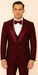Rossi Man RM1253 – Formal 3-Piece Smoking Style Tuxedo for Men