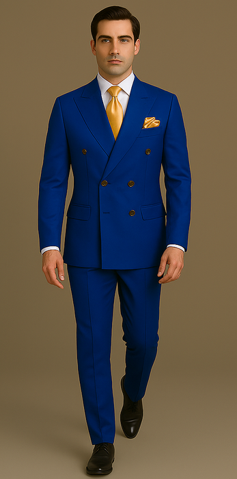 Rossi Man RM1375 – Milano Series Modern 3-Piece Suit for Men