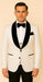 Rossi Man RM1449 – Formal 3-Piece Smoking Style Tuxedo for Men