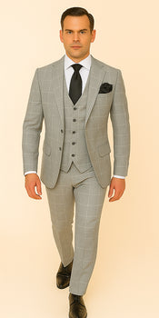 Rossi Man RM1851 Tom – Men's Slim Fit Suit for Modern Elegance
