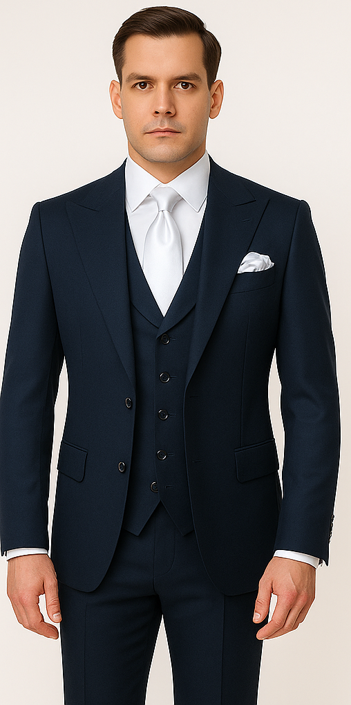 Rossi Man Sam Collection RM2302 – Elegant Men's Suit for Formal Modern Fit