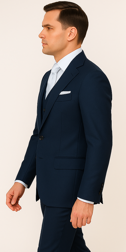 Rossi Man Sam Collection RM2302 – Elegant Men's Suit for Formal Modern Fit