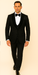 Rossi Man RM1446 – Classic 3-Piece Smoking Style Tuxedo Suit for Men