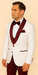 Rossi Man RM1480 – Men's 3-Piece Smoking Style Tuxedo Suit for Formal