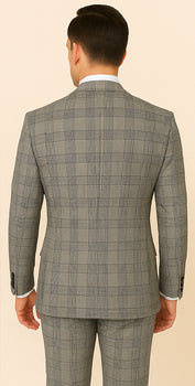 Rossi Man Tom RM1855 – Elegant Men's Tailored Suit for Formal Occasions