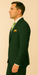 Rossiman Hunter Green Slim Fit Men's Suit – 3-Piece Vested Set with Flat Front Trousers