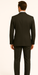 Rossiman Men's Dark Gray Slim Fit Suit – 3-Piece Vested Set with Flat Front Pants