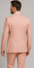 Rossiman Men's Slim Fit Pink Suit – Elegant Double-Breasted Vest & Tailored Flat Front Pants