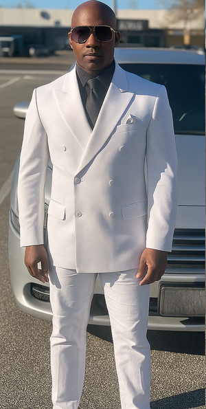 Rossiman Rossi Man Men's Tailored Dress Suit – Premium Formalwear