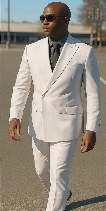 Rossiman Rossi Man Men's Tailored Dress Suit – Premium Formalwear