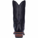 Dan Post Mens Albuquerque 12 Round Toe Black Leather Cowboy Boot