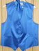 ROYAL BLUE Groomsmen Dress Tuxedo Wedding Vest ~ Waistcoat ~ Waist coat  & Tie set Buy 10 of same color Tie For $25 Each - Men's Neck Ties - Mens Dress Tie - Trendy Mens Ties