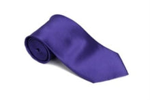 Royalpurple 100% Silk Solid Necktie With Handkerchief Buy 10 Of Same Color Tie For $25 Each-Men'S Neck Ties - Mens Dress Tie - Trendy Mens Ties