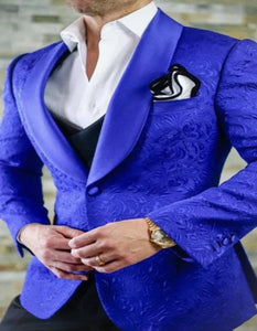Blue Prom Suit For Men - Blue Homecoming Tuxedo - Royal Blue