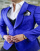 Blue Prom Suit For Men - Blue Homecoming Tuxedo  - Royal Blue
