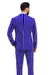 Pinstripe Zoot Suit - Royal Blue and White Pinstripe Gangster Suit - 1920s Suits
