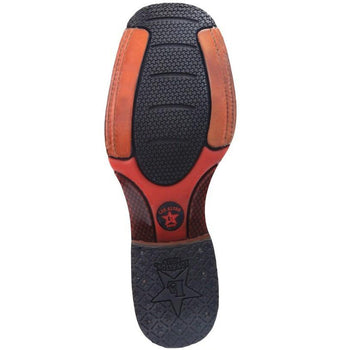 Mens Black Square Toe Boots - Image 2