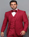 Ruby Red Suit for Every Occasion