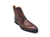 Rugged Split Toe Lace-up Boot