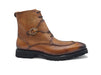 Rugged Split Toe Lace-up Boot