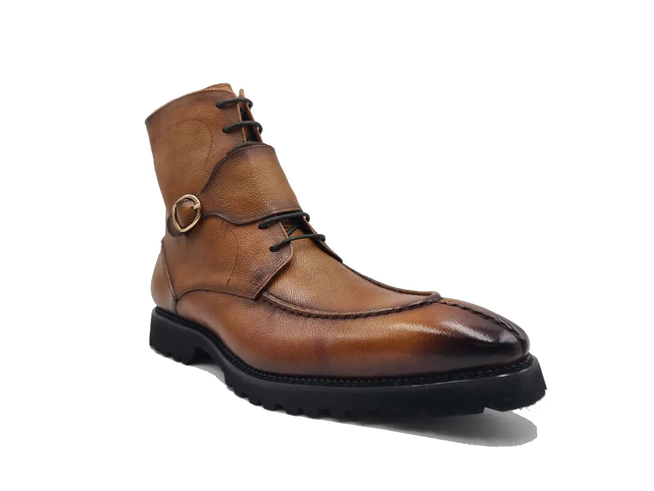 Carrucci Rugged Split Toe Lace-up Boot